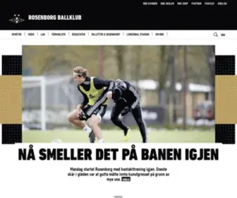 RBK.no(Rosenborg) Screenshot