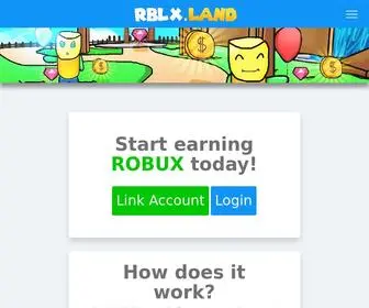 RBLX.land(Earn Free R$) Screenshot