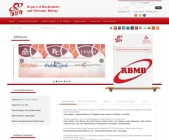 RBMB.net(Reports of Biochemistry and Molecular Biology) Screenshot