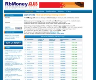 Rbmoney.club(Rbmoney club) Screenshot