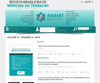 RBMT.org.br(Revista Brasileira de Medicina do Trabalho) Screenshot