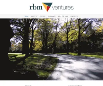 RBmventure.com(Rbm venture company) Screenshot