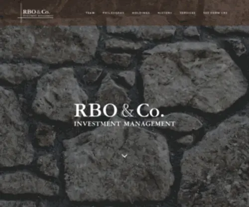 Rboco.com(RBO & CO) Screenshot
