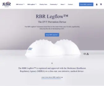 Rbractive.com(RBR Legflow Active) Screenshot