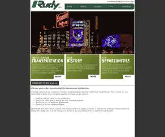 Rbrudy.com(Rudy Incorporated) Screenshot