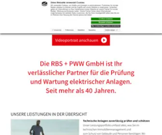 RBS-PWW.de(Überspannungsschutz) Screenshot