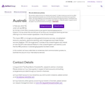 RBS.com.au(NatWest Group) Screenshot