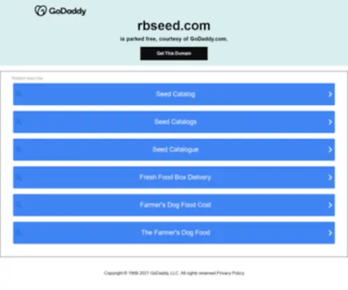 Rbseed.com(Rbseed) Screenshot