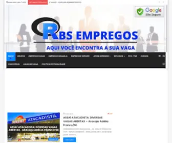 Rbsempregos.com.br(RBS EMPREGOS) Screenshot