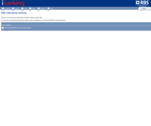 Rbsiibanking.com(Rbsiibanking) Screenshot