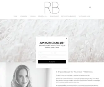 RBspaandbeauty.com(RB Spa And Beauty) Screenshot