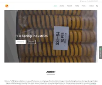 RBSpringindustries.in(R B Spring Industries in Rajkot) Screenshot