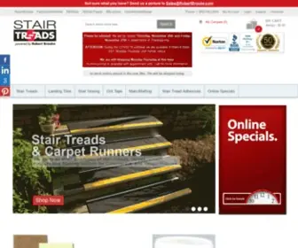 RBstairtreads.com(Stair Treads & Risers) Screenshot