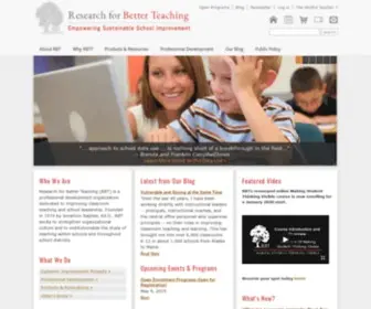 Rbteach.com(Research for Better Teaching) Screenshot