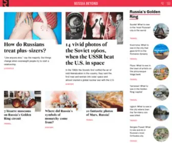 RBTH.ru(Russia Beyond The Headlines) Screenshot