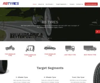 RBTyres.in(Since 25 years RB Tyres) Screenshot