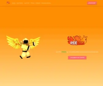 RBxfire.com(Free Robux) Screenshot