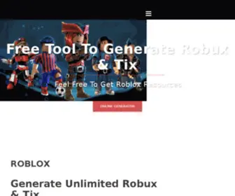 RBxgenerator.com(100% satisfaction guaranteed on every domain we sell. 30) Screenshot