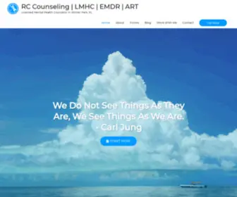 RC-Counseling.com(Licensed Mental Health Counselor in Winter Park) Screenshot