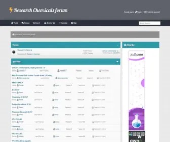 RC-Forum.net(Research Chemicals forum) Screenshot