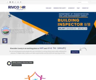 RC-HR.com(County of Riverside) Screenshot