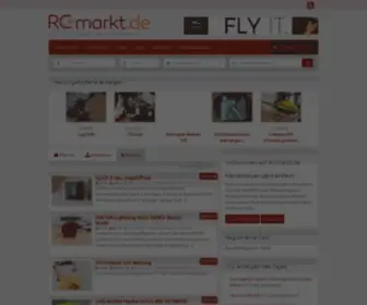 RC-Markt.de(Die Plattform für kostenlose RC) Screenshot