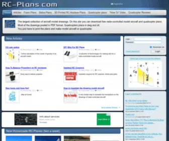 RC-Plans.com(Rc plans) Screenshot