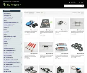 RC-Recycler.com(New and Used Discount RC Hobby Parts) Screenshot