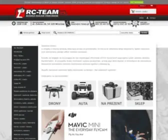 RC-Team.pl(Sklep modelarski / serwis wrocław) Screenshot