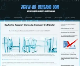 RC-Versand.com(Kaufen Sie Research Chemicals Online) Screenshot