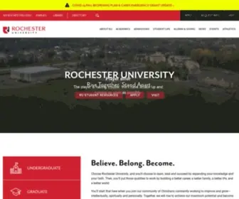 RC.edu(Rochester University) Screenshot