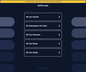 RC411.com(RC 411) Screenshot