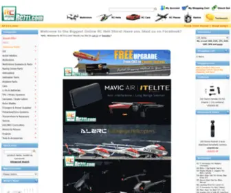 RC711.com(Biggest Online Shopping for R/C Helicopter Hobbies) Screenshot