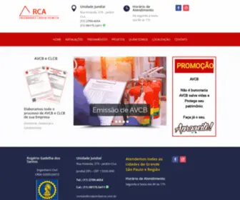 Rcabombeiros.com.br(RCA Bombeiros) Screenshot