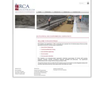 Rca.com.au(Engineering Consultants) Screenshot