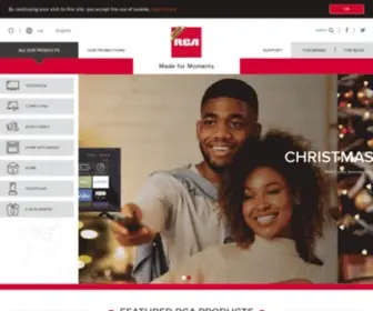 Rca.com(Bekijk de nieuwste RCA) Screenshot