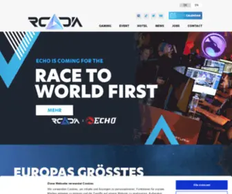 Rcadia.de(RCADIA Hamburg) Screenshot