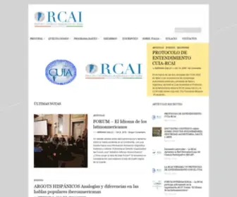 Rcai.it(Red de Científicos Argentinos en Italia) Screenshot
