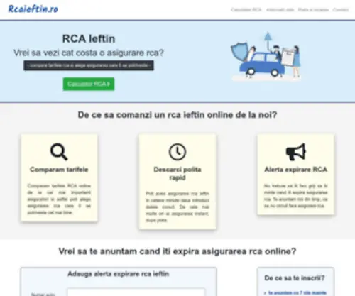 Rcaieftin.ro(Rca Ieftin 2021) Screenshot