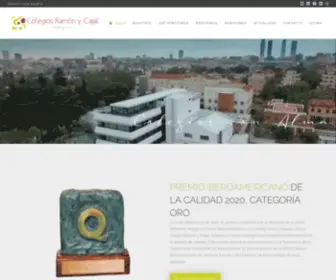 Rcajal.es(Colegios Ramón y Cajal) Screenshot