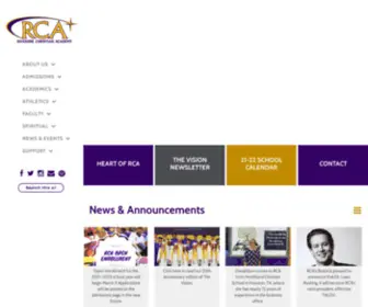 Rcaknights.org(Riverside Christian Academy) Screenshot