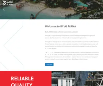 Rcalmana.com(Redco Construction) Screenshot