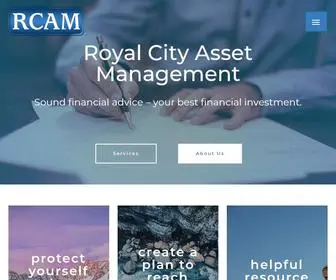 Rcami.com(Independent financial) Screenshot