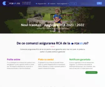 Rcaon.ro(Cel mai bun site de asigurari) Screenshot