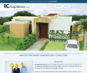 Rcarquitectos.com.co(​RC ARQUITECTOS S.A.S) Screenshot