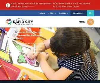 Rcas.org(Rapid City Area Schools) Screenshot