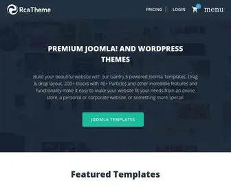 Rcatheme.com(Premium Joomla) Screenshot