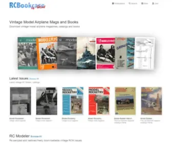 Rcbookcase.com(RC Bookcase) Screenshot