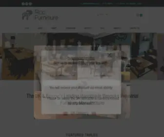 RCC-Furniture.com(Bespoke Industrial Furniture) Screenshot