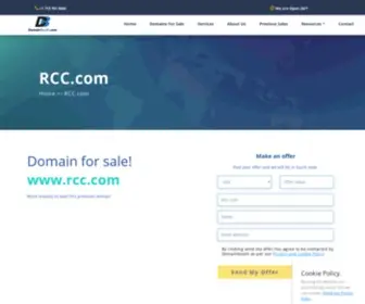 RCC.com(RCC Consultants) Screenshot